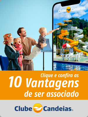 Clique e confira as 10 vantagens de ser associado Clube Candeias